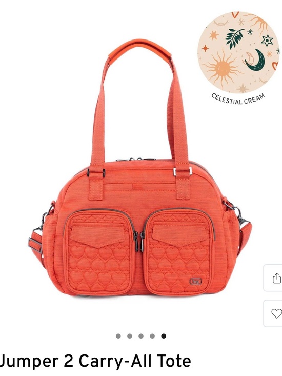 lug Handbags - NWT- lug Jumper 2 Carry-All Tote - Papaya